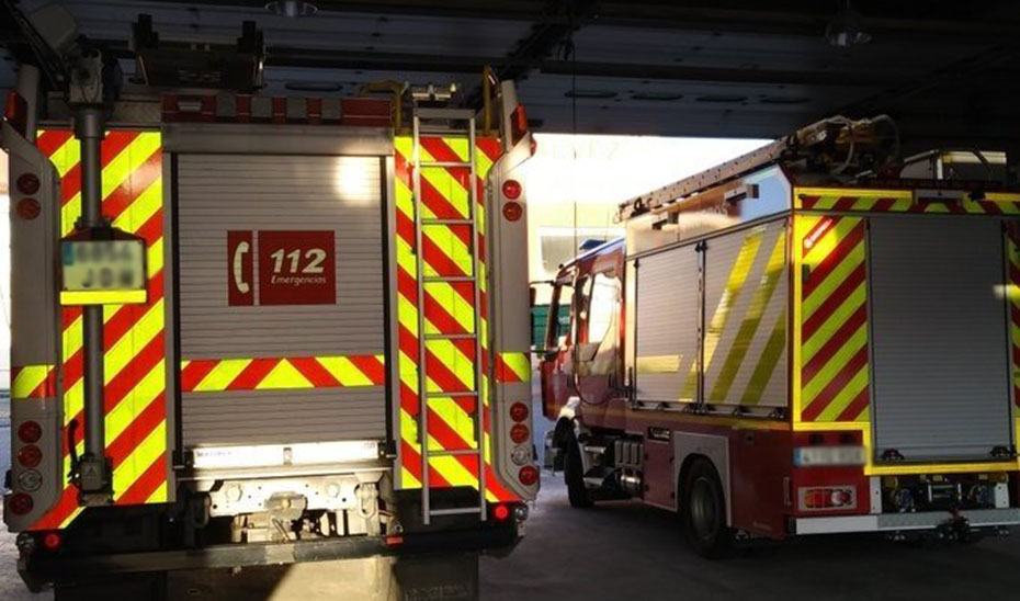 Camiones de Bomberos de Andújar.